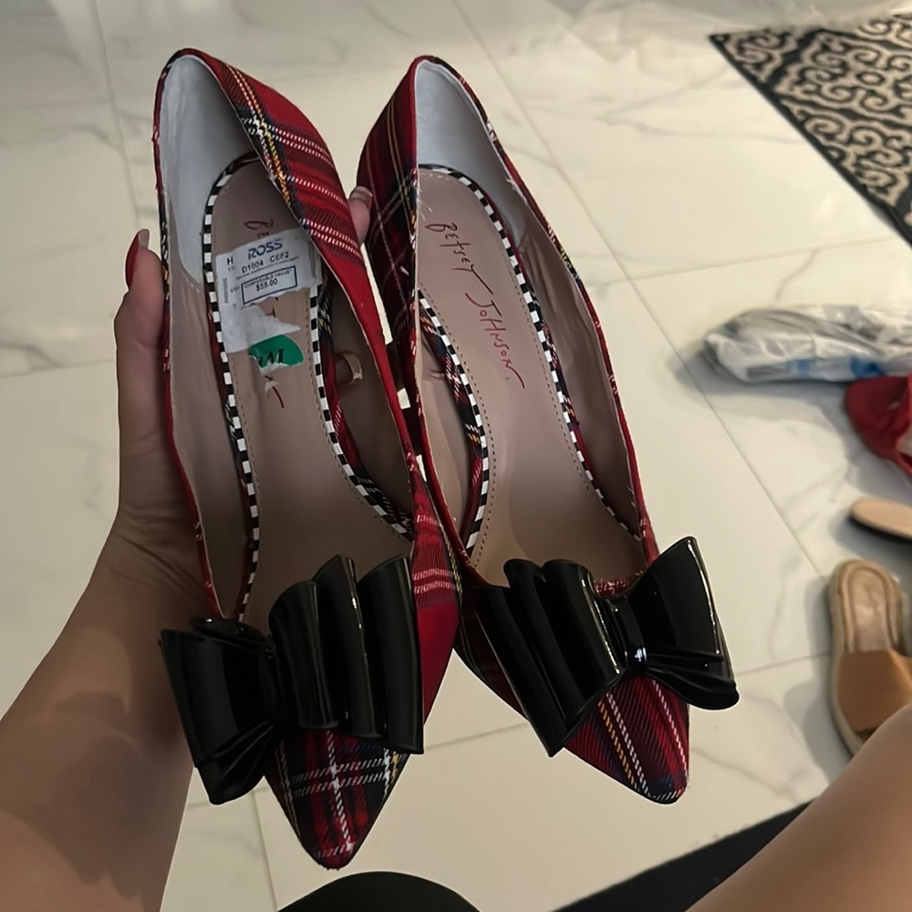 Betsy Johnson heels (used once)